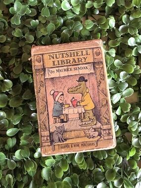 Vintage 1962 Maurice Sendak The Nutshell Library Mini Book Box Set (4 Books)